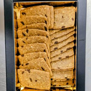 Chocolade koekjes in cadeauverpakking – extra bij je ontbijt aan huis